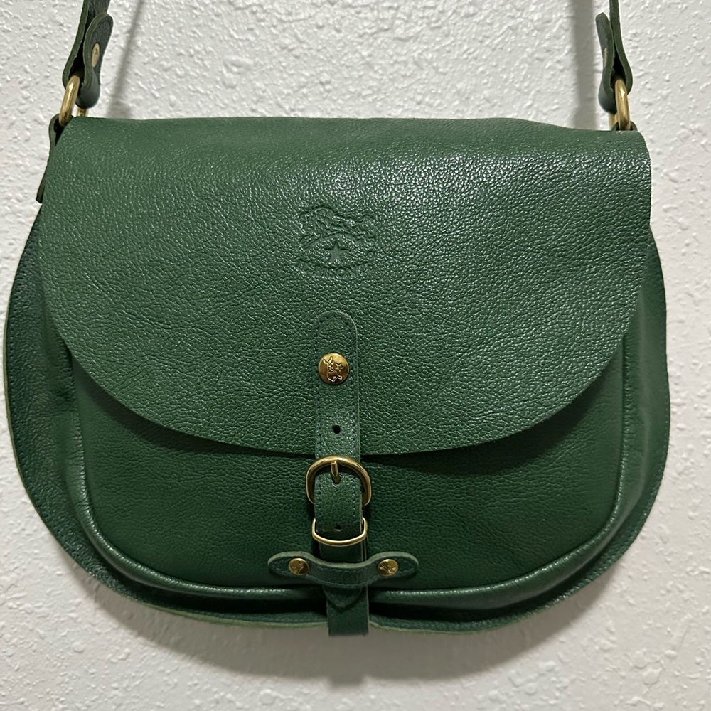 Il Bisonte Leather Crossbody Bag Gaia